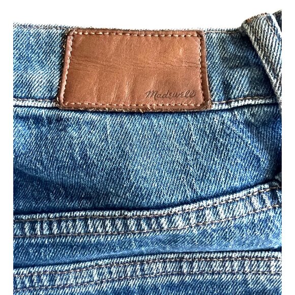 Madewell Womens 11" High-Rise Flare Jeans Medium Wash Denim Casual Fit Size 28 - Picture 7 of 14